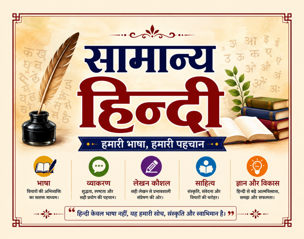 सामान्य हिन्दी अध्याय -51 (प्रमुख कृतियाँ एवं उनकी रचनाओं से संबंधित क्विज़)